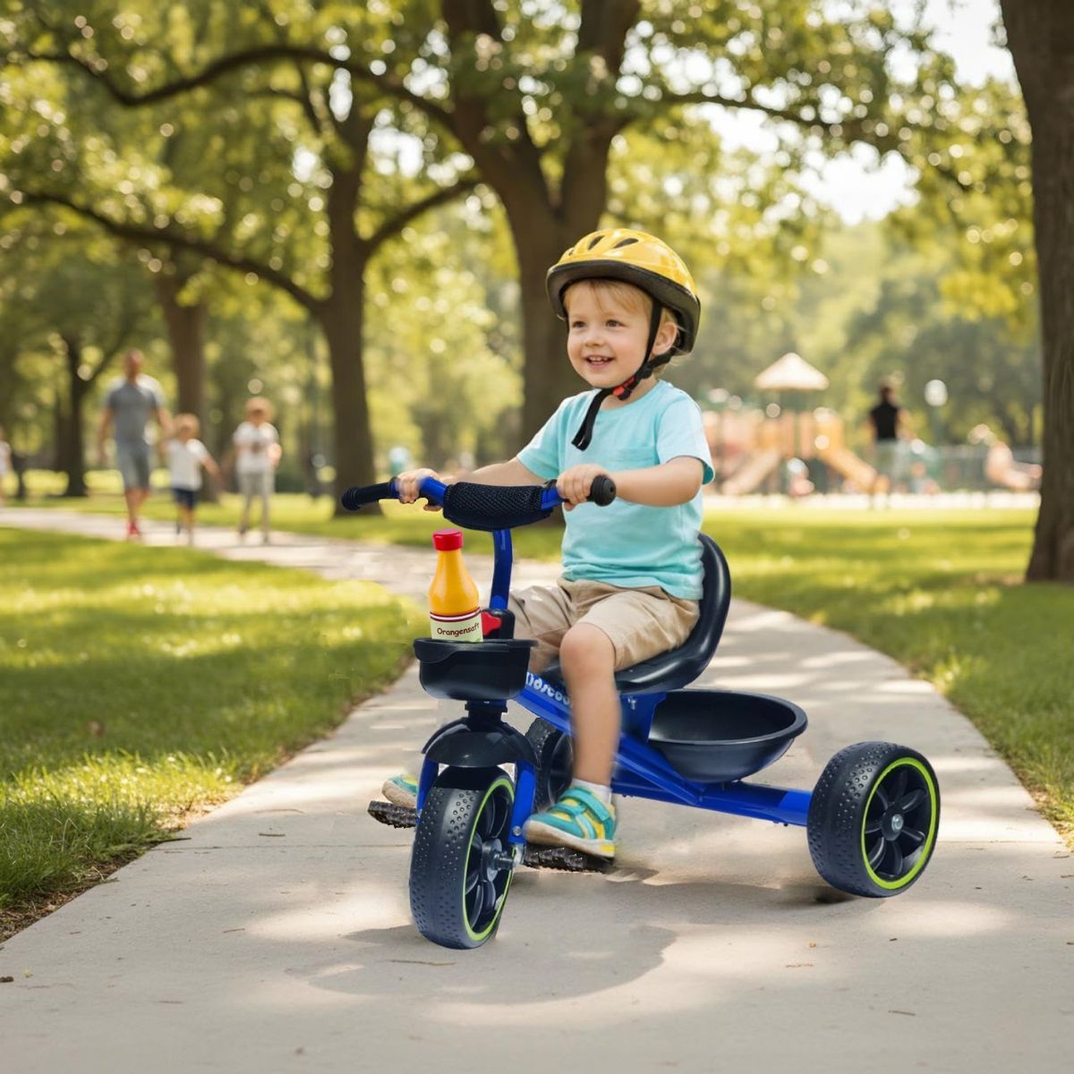 KIDSCOOL - Triciclo Classic New Azul Desde 1 año