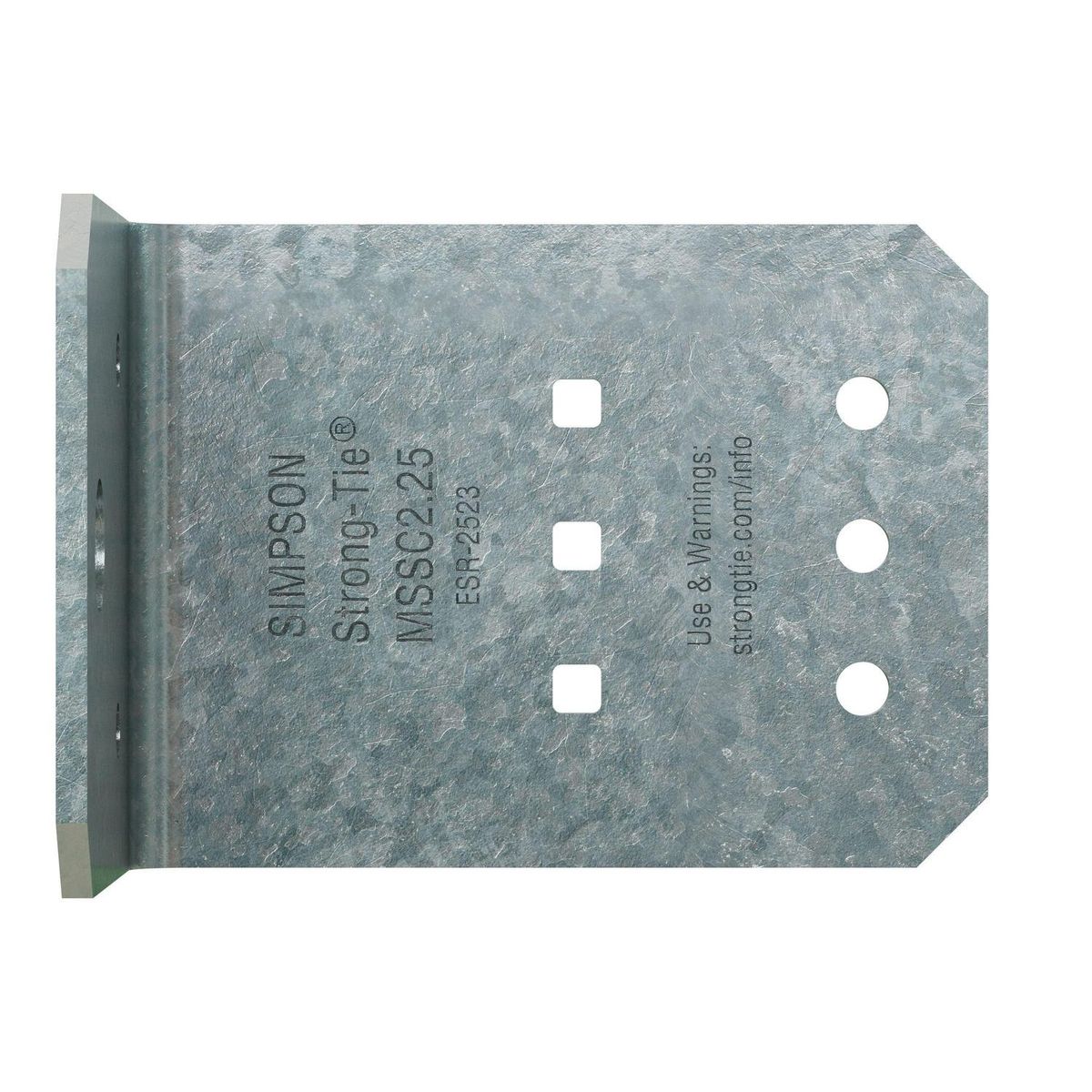 SIMPSON STRONG - Conector acero/hormigon 2.25"