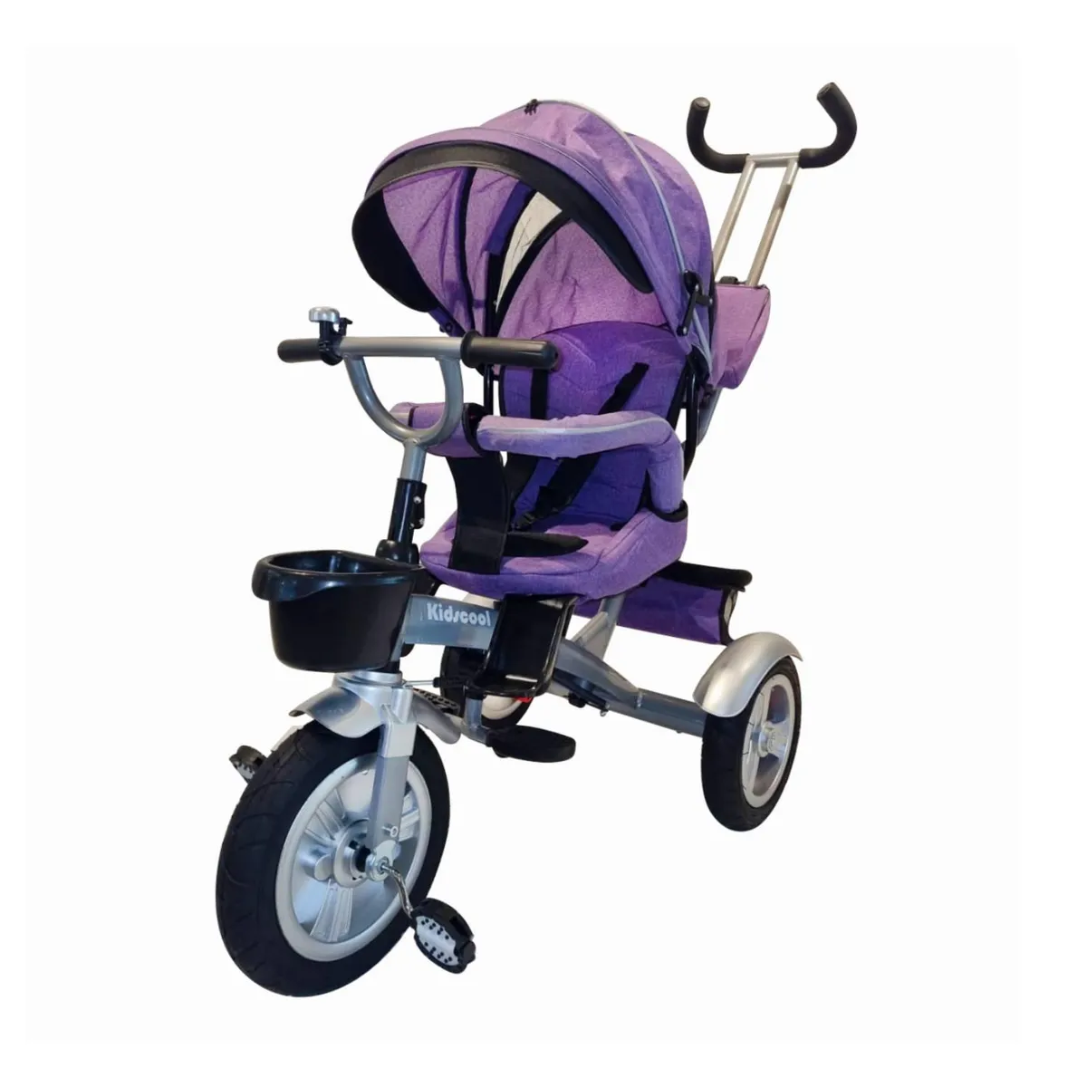 KIDSCOOL - Triciclo Multifuncion City 360 Rosado Desde 1 año