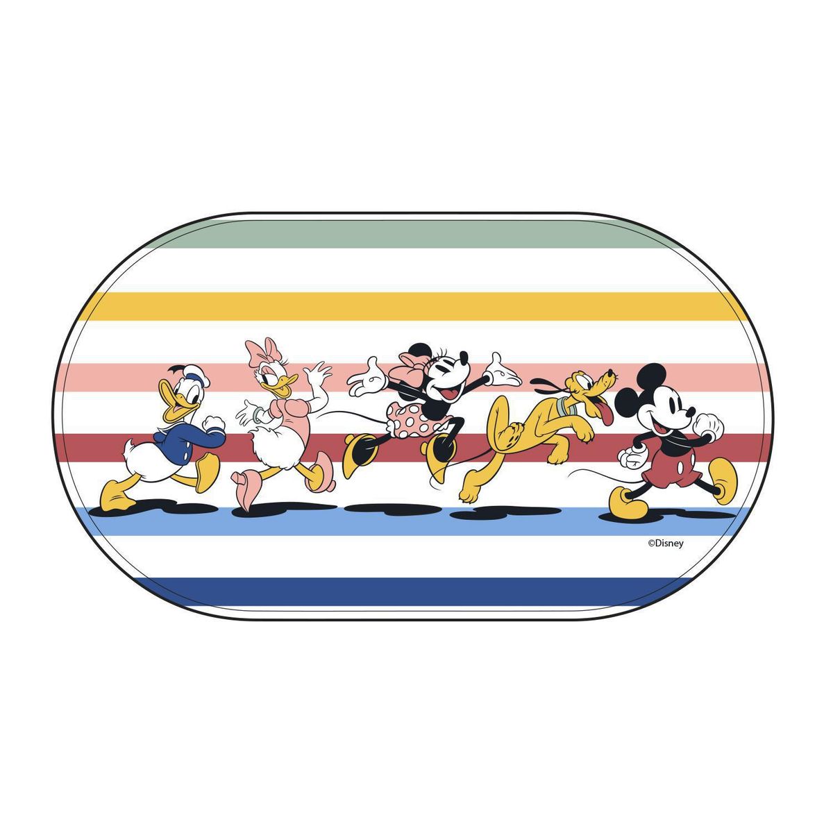 VAIS - Piso de Ducha Antideslizante Disney 39x69 cm PVC Multicolor