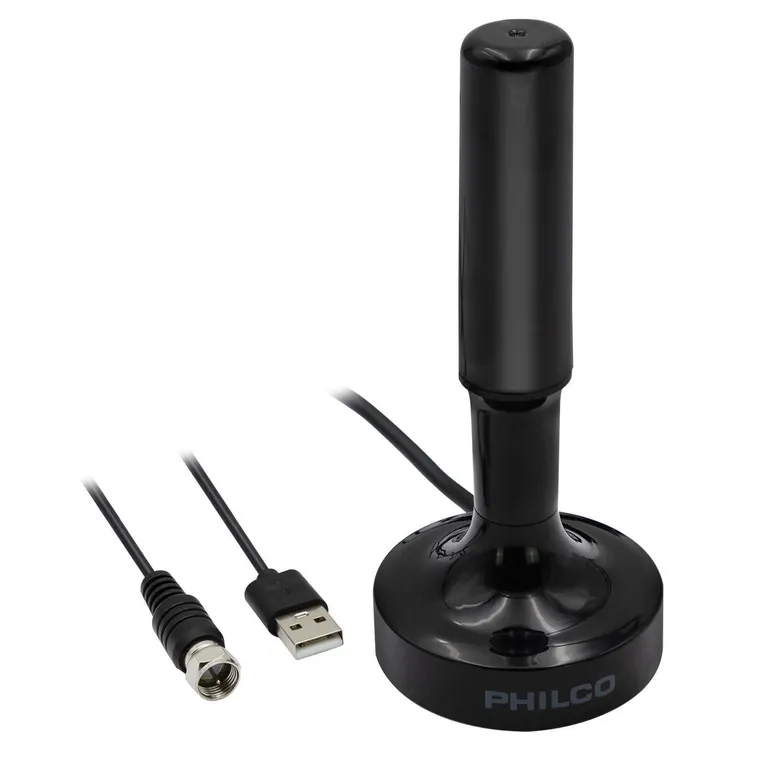 Antena interior con booster amplificada