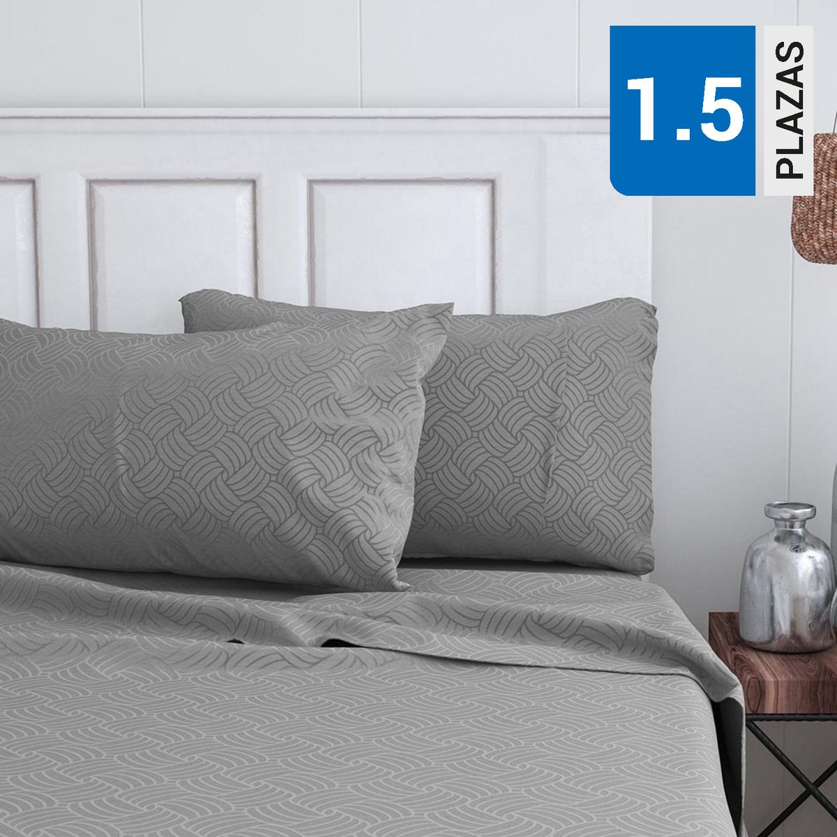 DORAL - Juego de Sábanas Embossed Trenzas