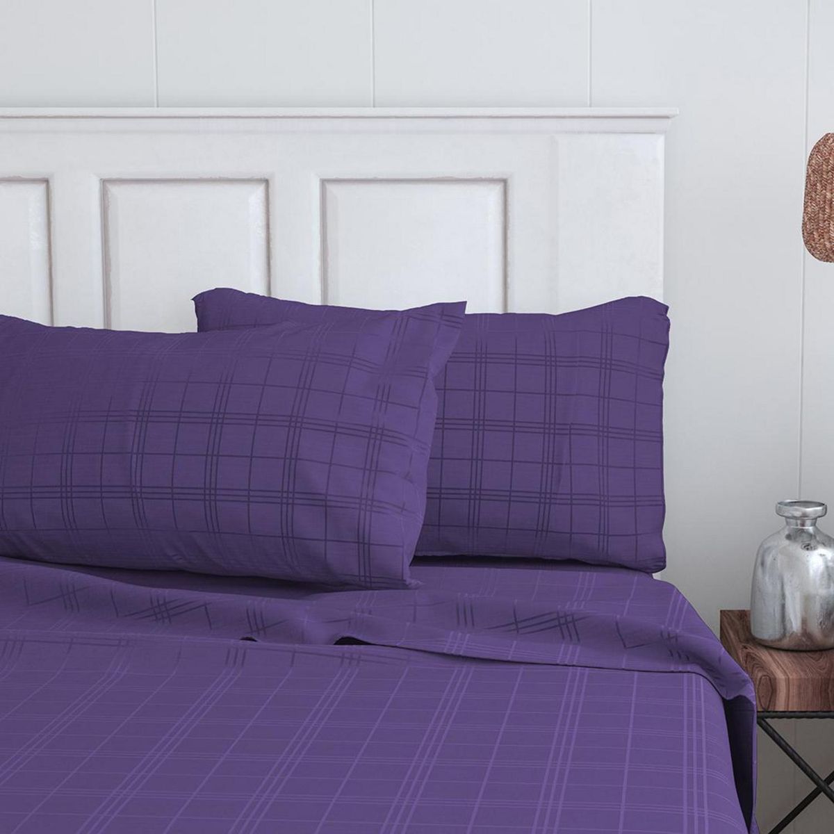 DORAL - Juego sábanas embossed escocés mf