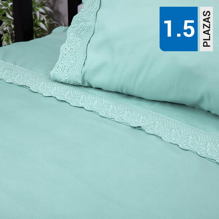 Juego de Sábanas Broderie Santorini