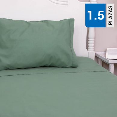 Juego Sbanas Liso Vivo 144 hilos