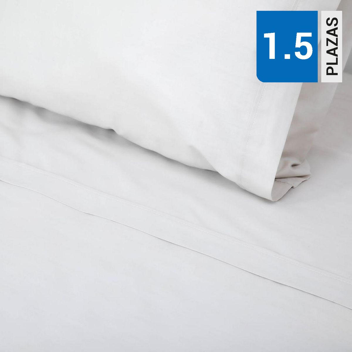 DORAL - Juego Sábanas Liso Vivo 144 hilos