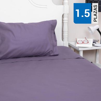 Juego Sbanas Liso Vivo 144 hilos