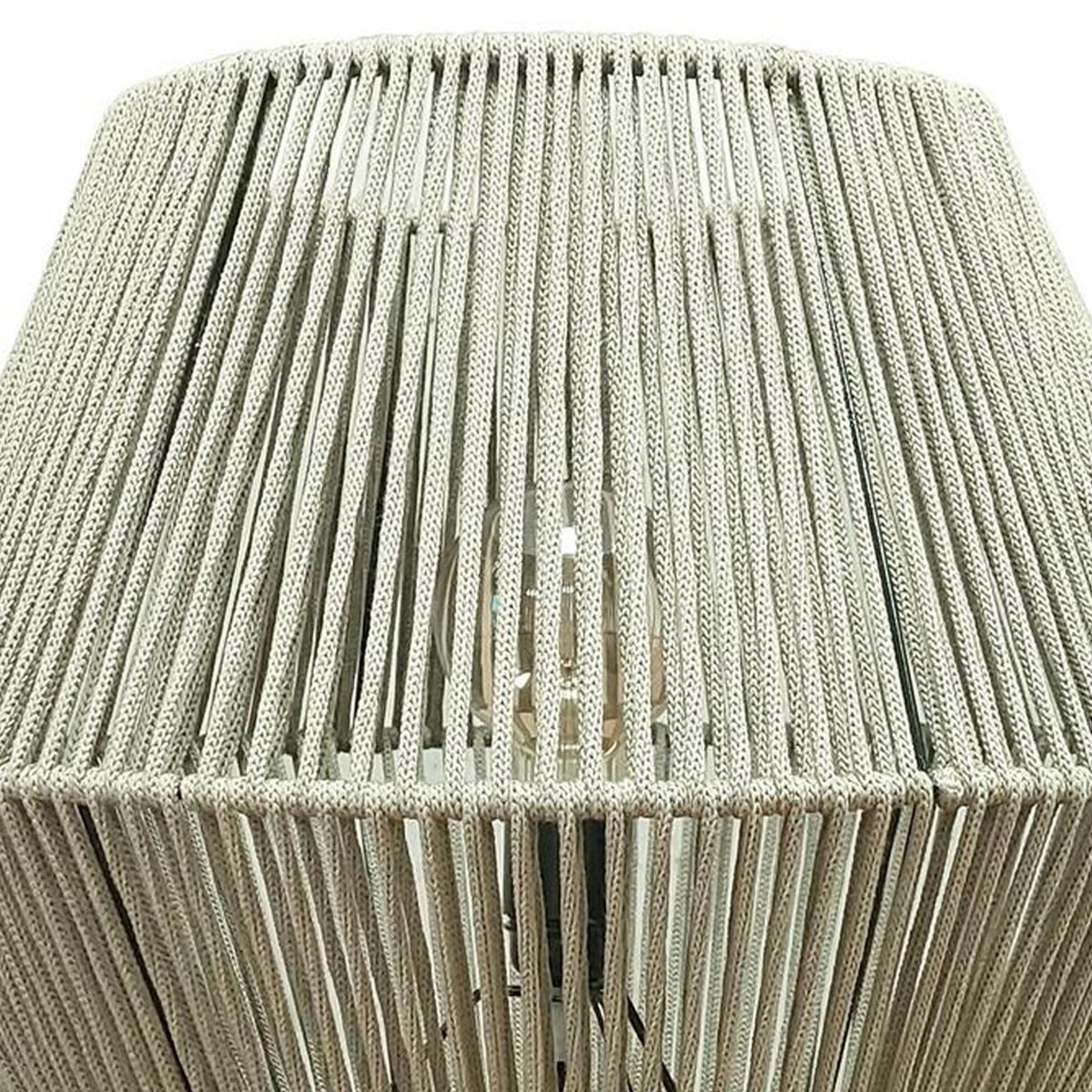 CONCEPT - Lámpara Mesa Cabotex Café 40x38 cm