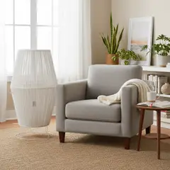 CONCEPT - Lámpara de Pie Cabotex Beige 44x76 cm