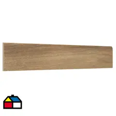 MERCURY - Guardapolvo 8X45 Cerámica Madera Nogal