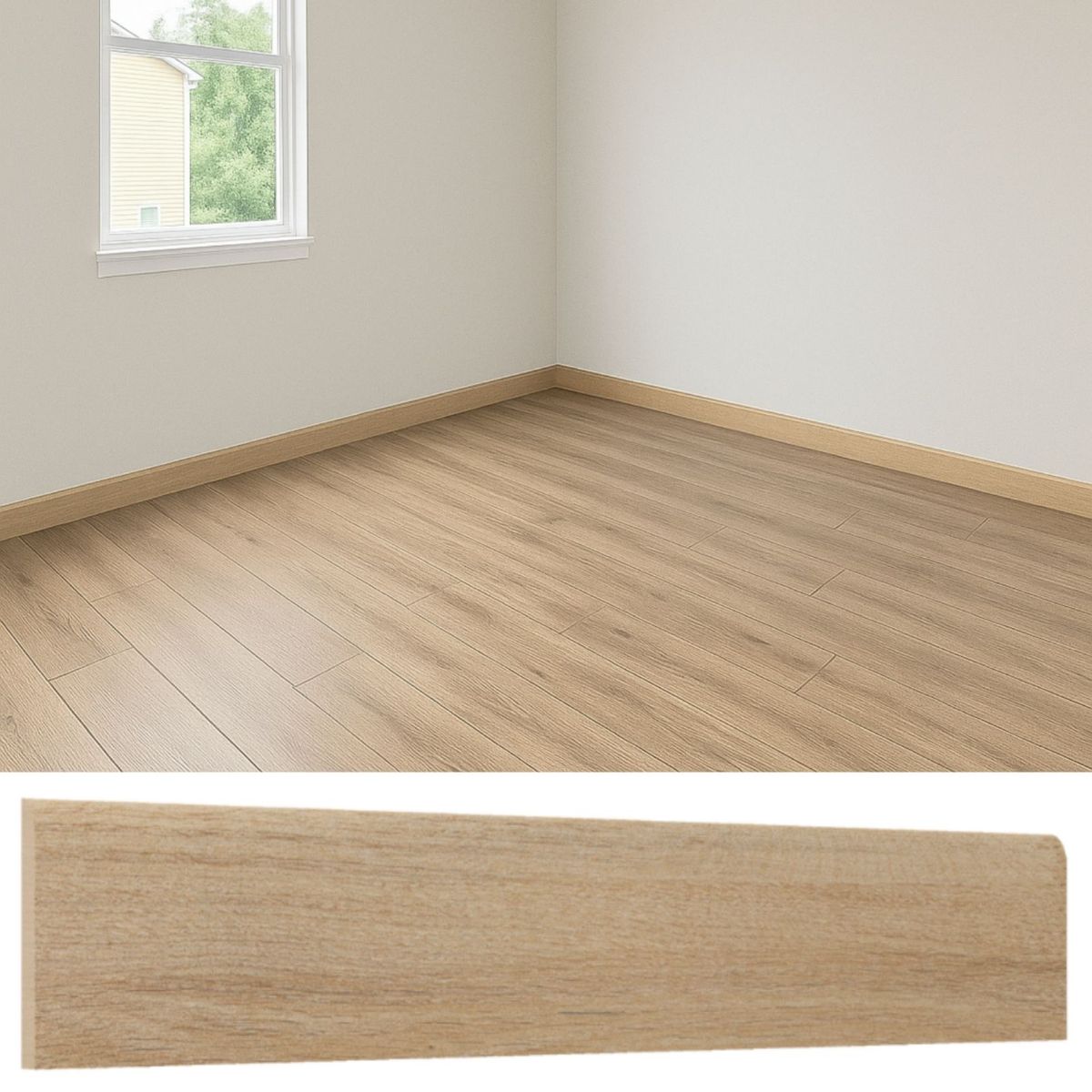 MERCURY - Guardapolvo 8X45 Cerámica Madera Roble