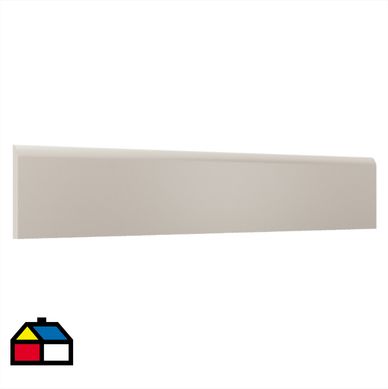 Guardapolvo 8X45 Cermica Gris Mate