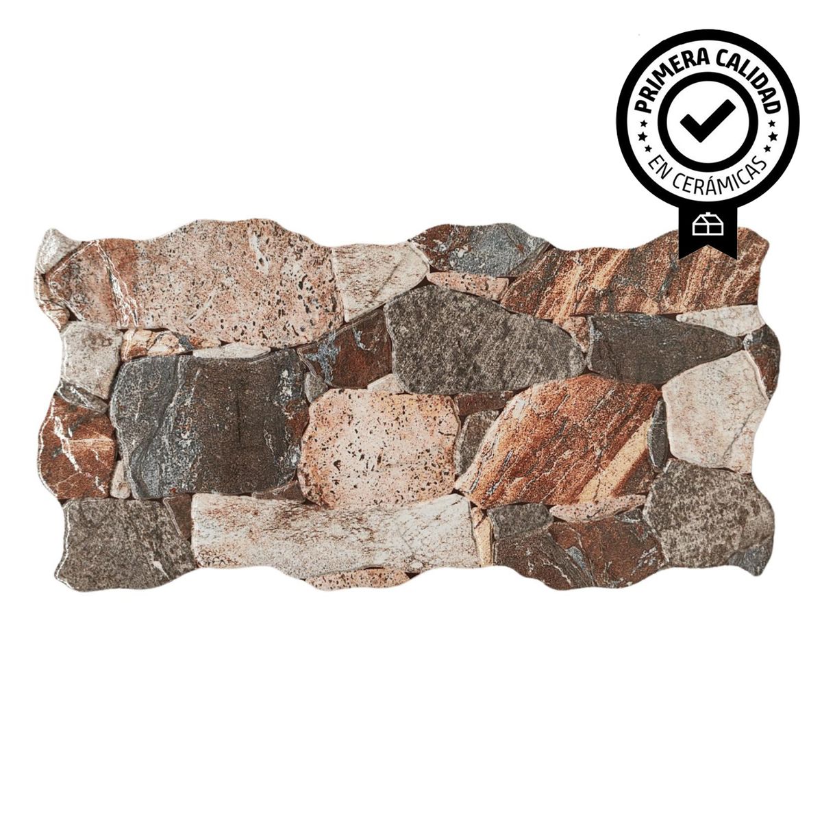  - Cerámica 50x25 cm Málaga Metal Brillo 1.75 m2