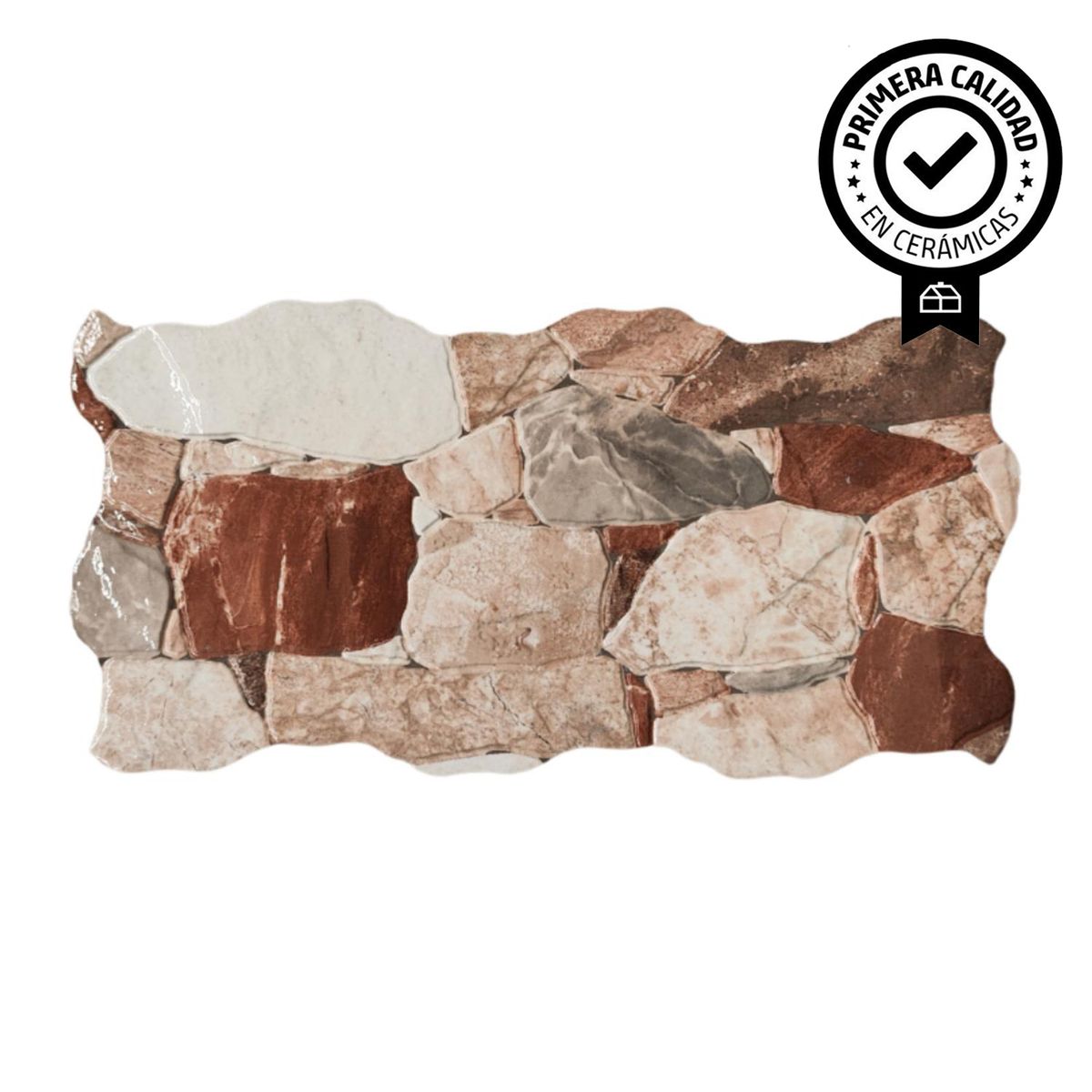 GENERICO - Cerámica 50x25 cm Málaga Beige 1.75 m2