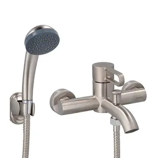 STRETTO - Monomando tina ducha rizzo inox satinado