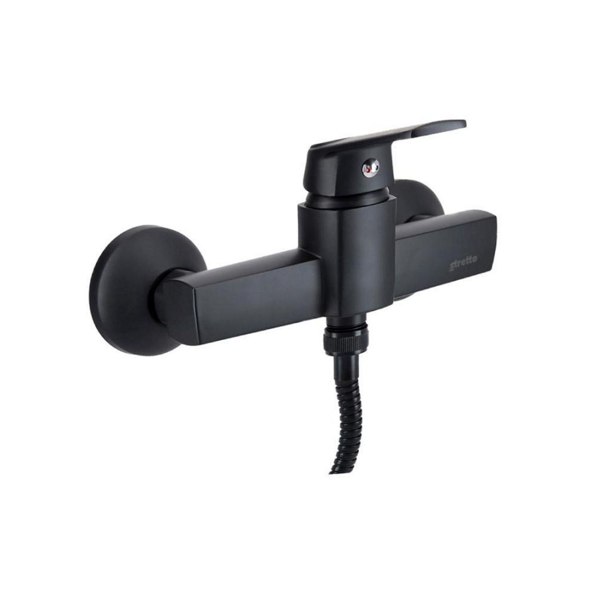 STRETTO - Monomando Ducha Modena Eco Negro