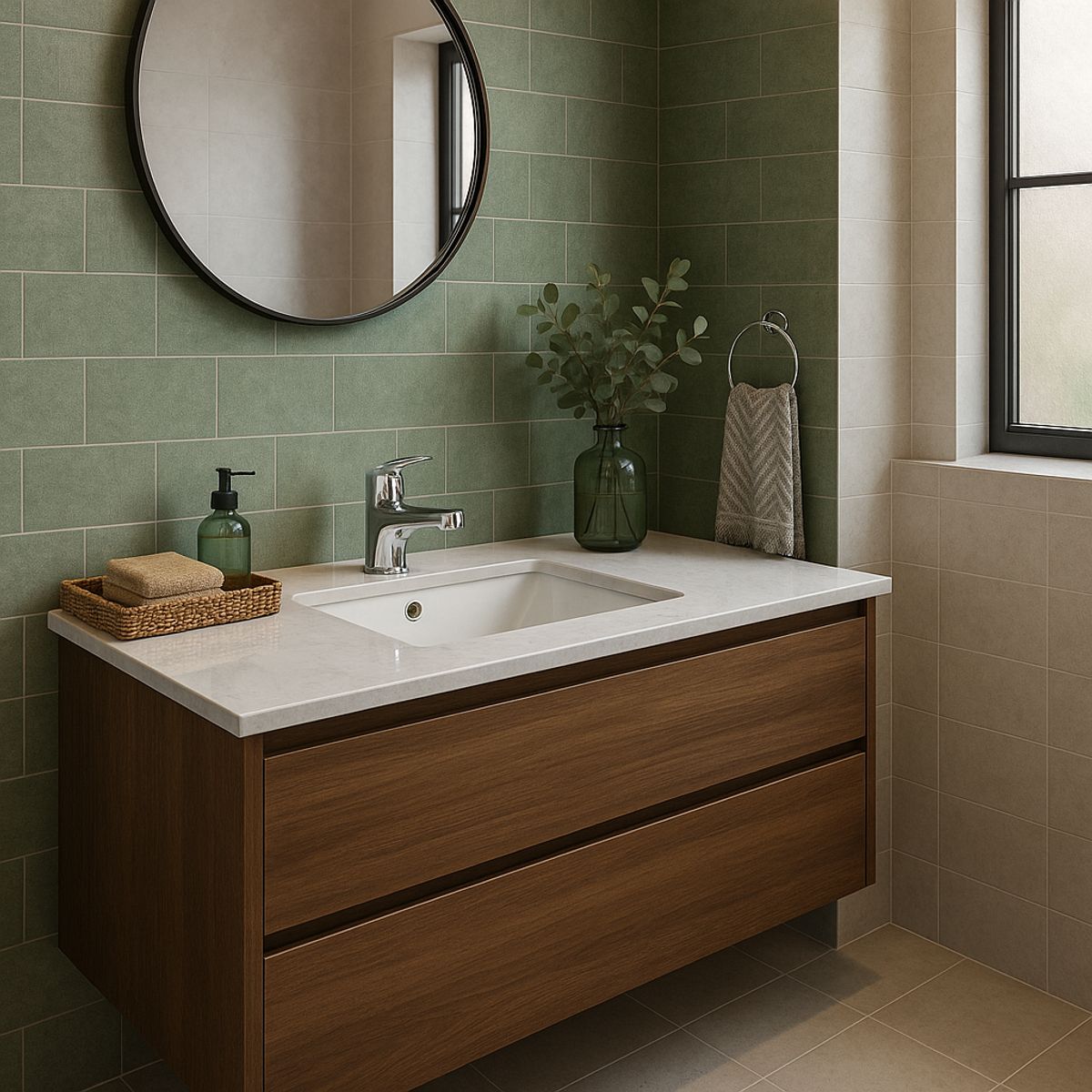 KARSON - Monomando Lavamanos Karson Cromado