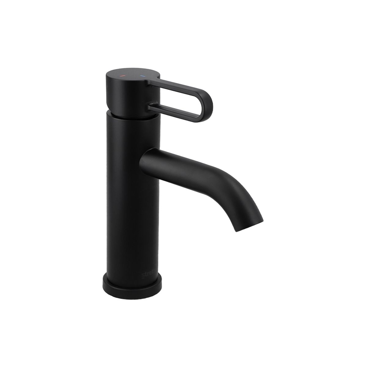 STRETTO - Monomando Lavamanos Rizzo Negro