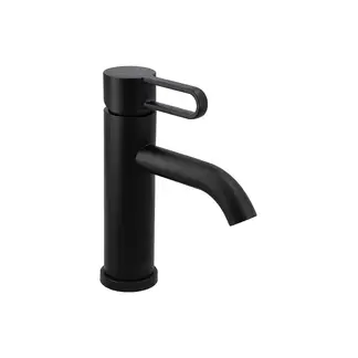 STRETTO - Monomando lavamanos rizzo negro mate