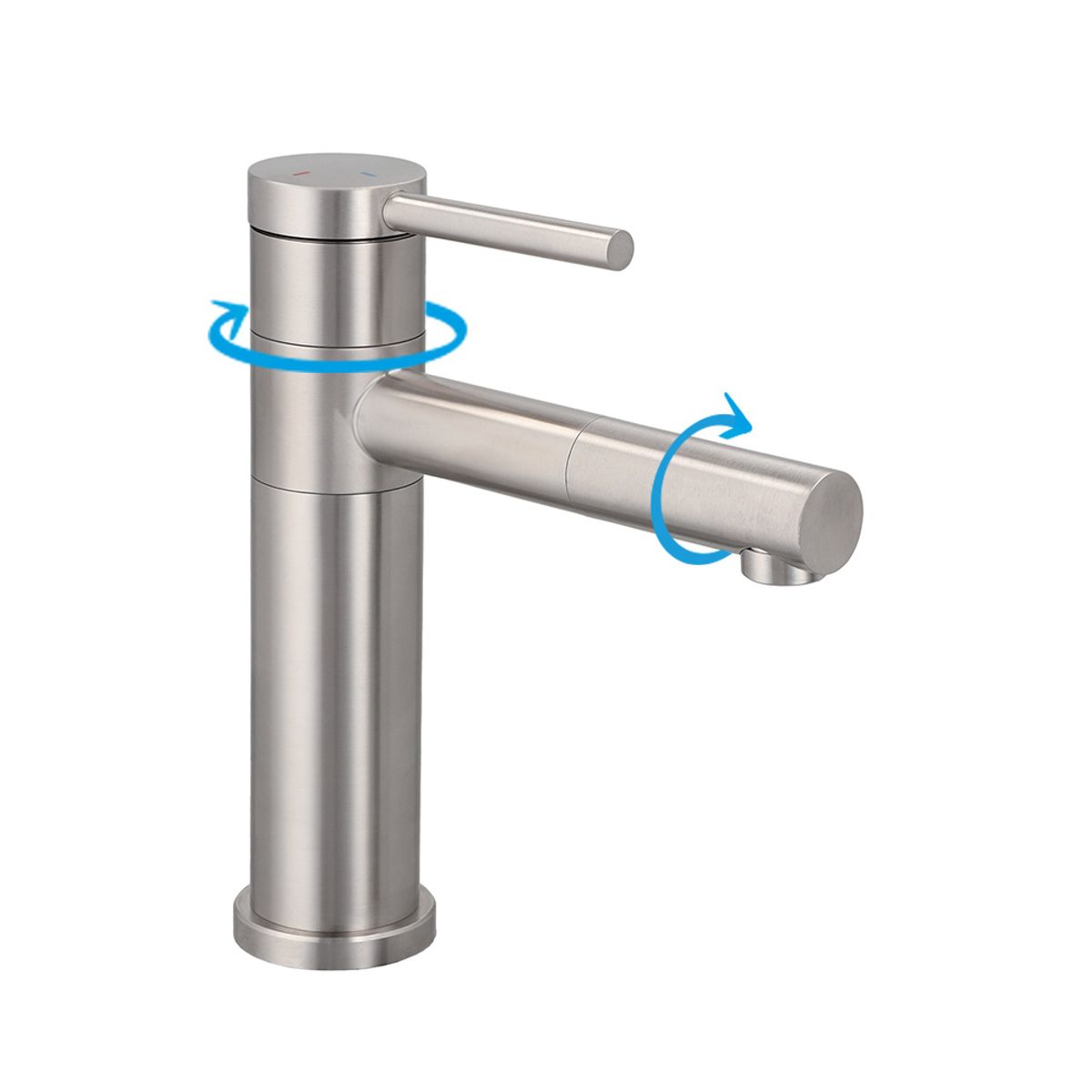 STRETTO - Monomando Lavamanos Brienza Cromado