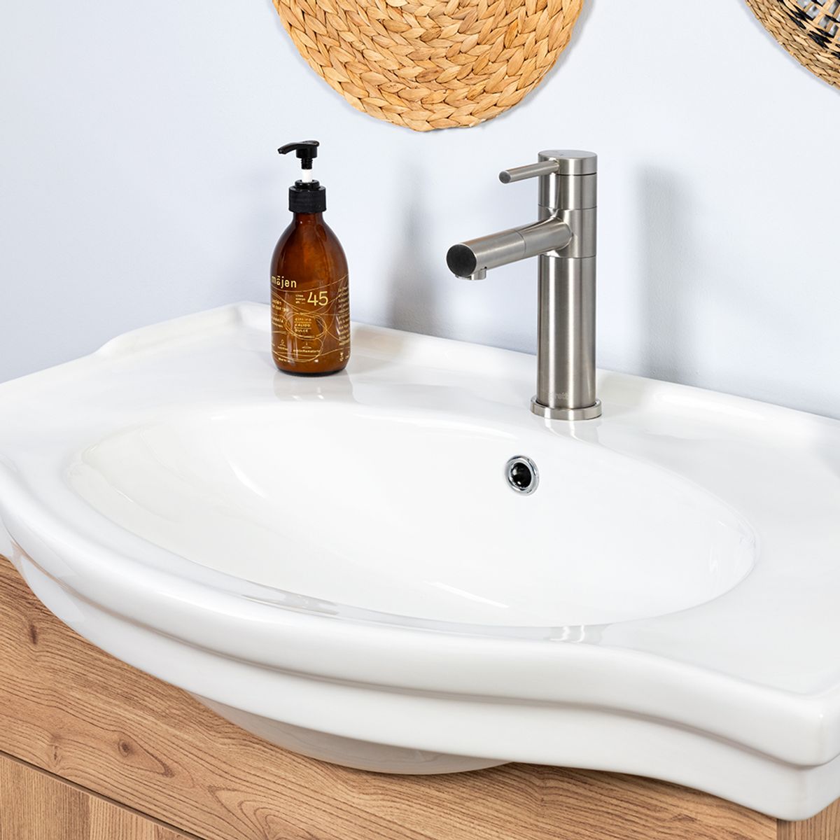 STRETTO - Monomando Lavamanos Brienza Cromado