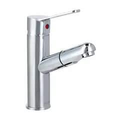 STRETTO - Monomando Lavatorio Brescia Cromado