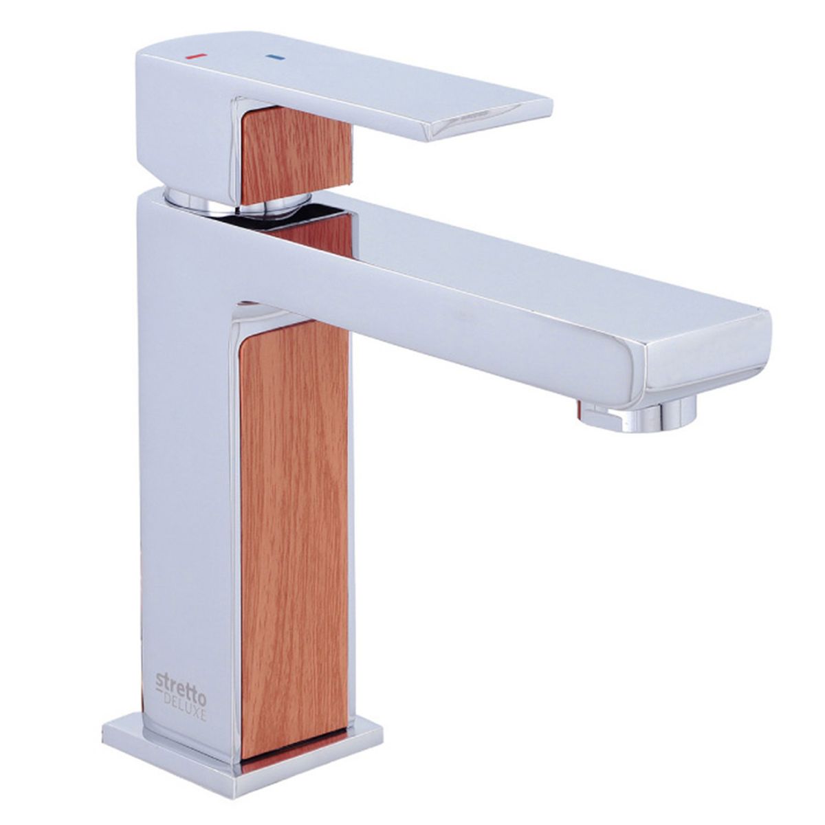 STRETTO - Monomando Lavatorio Atela Cromado