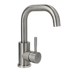 STRETTO - Monomando lavamanos novara inox satinado