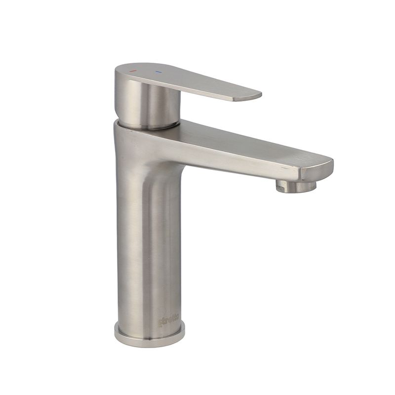 STRETTO - Monomando lavamanos verceli inox satinado