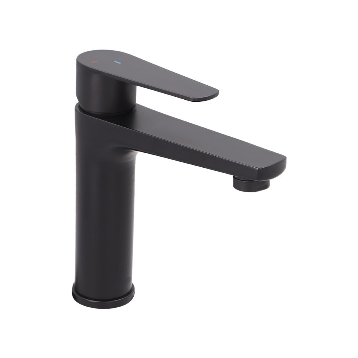 STRETTO - Monomando Lavamanos Verceli Negro