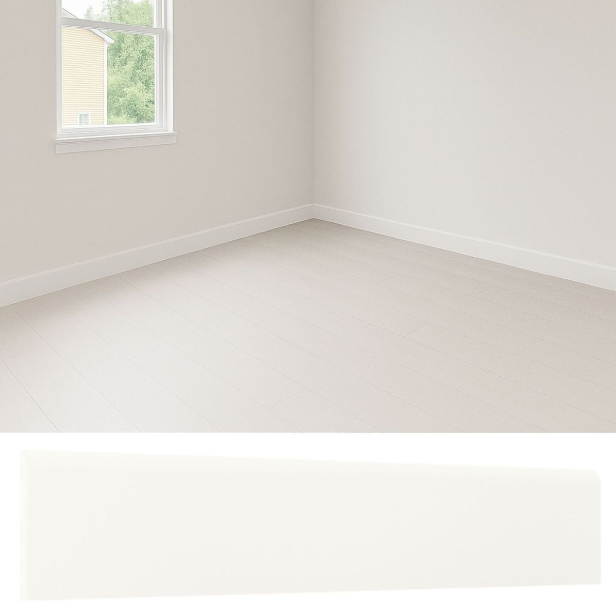 MERCURY - Guardapolvo 8X45 Cerámica Blanco Mate