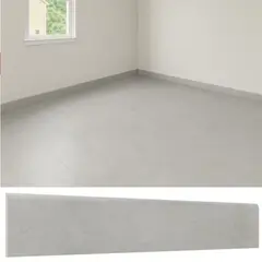 MERCURY - Guardapolvo 10X60 Porcelanato Cemento Silver