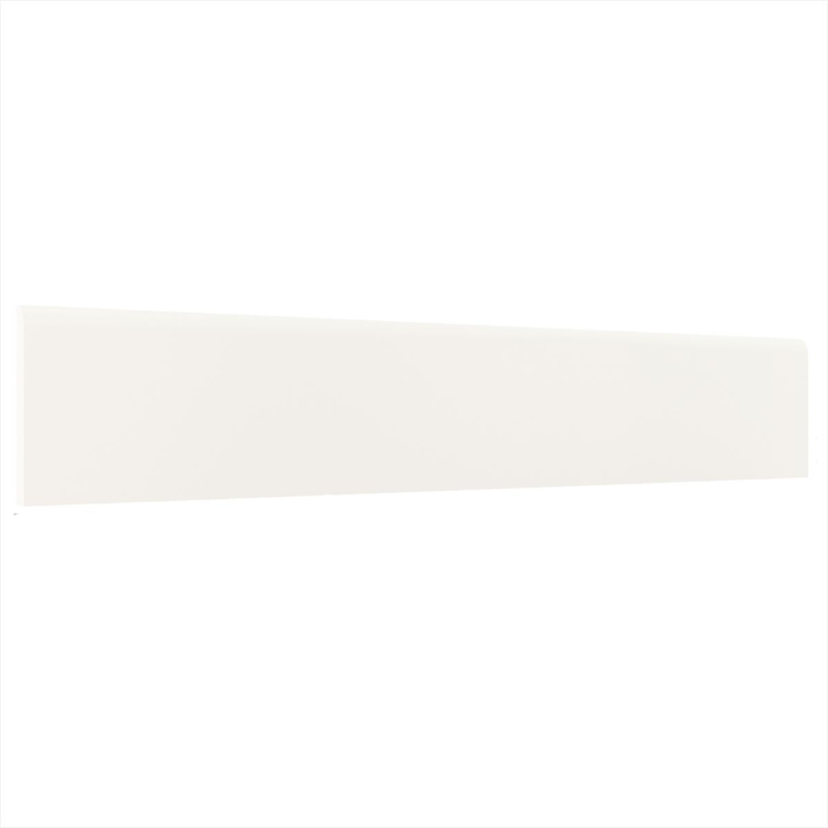 MERCURY - Guardapolvo 10X60 Porcelanato Blanco Mate