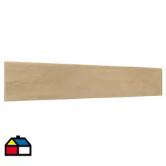 MERCURY - Guardapolvo 10X60 Porcelanato Madera Oak
