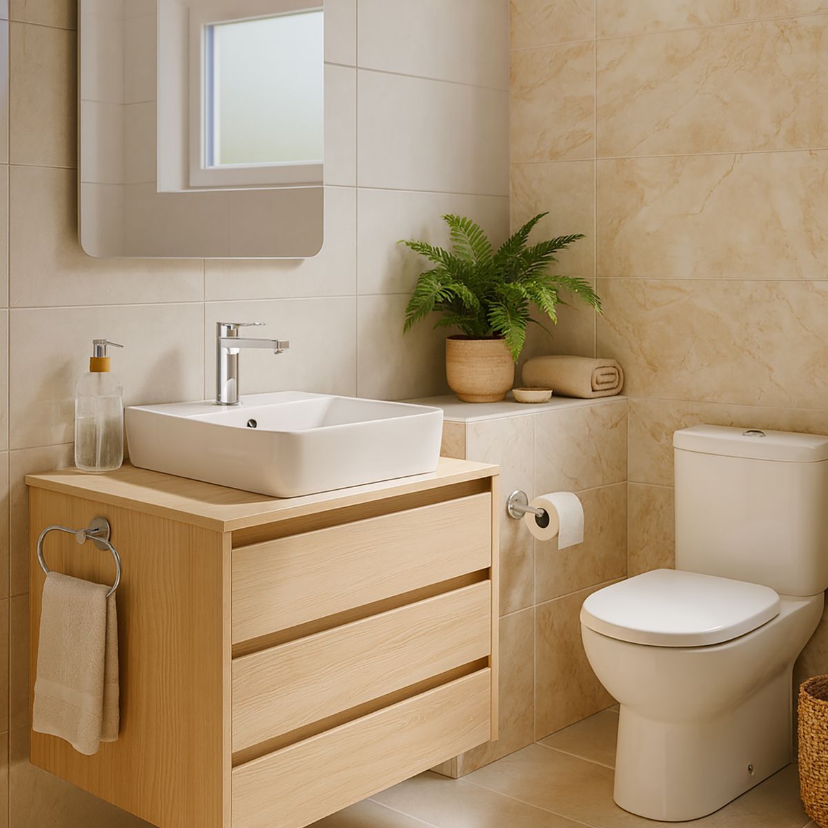 STRETTO - Monomando Lavamanos Tarento Cromado