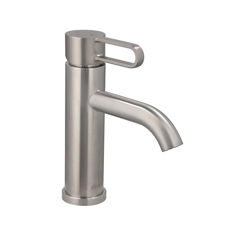 STRETTO - Monomando lavamano rizzo inox satinado