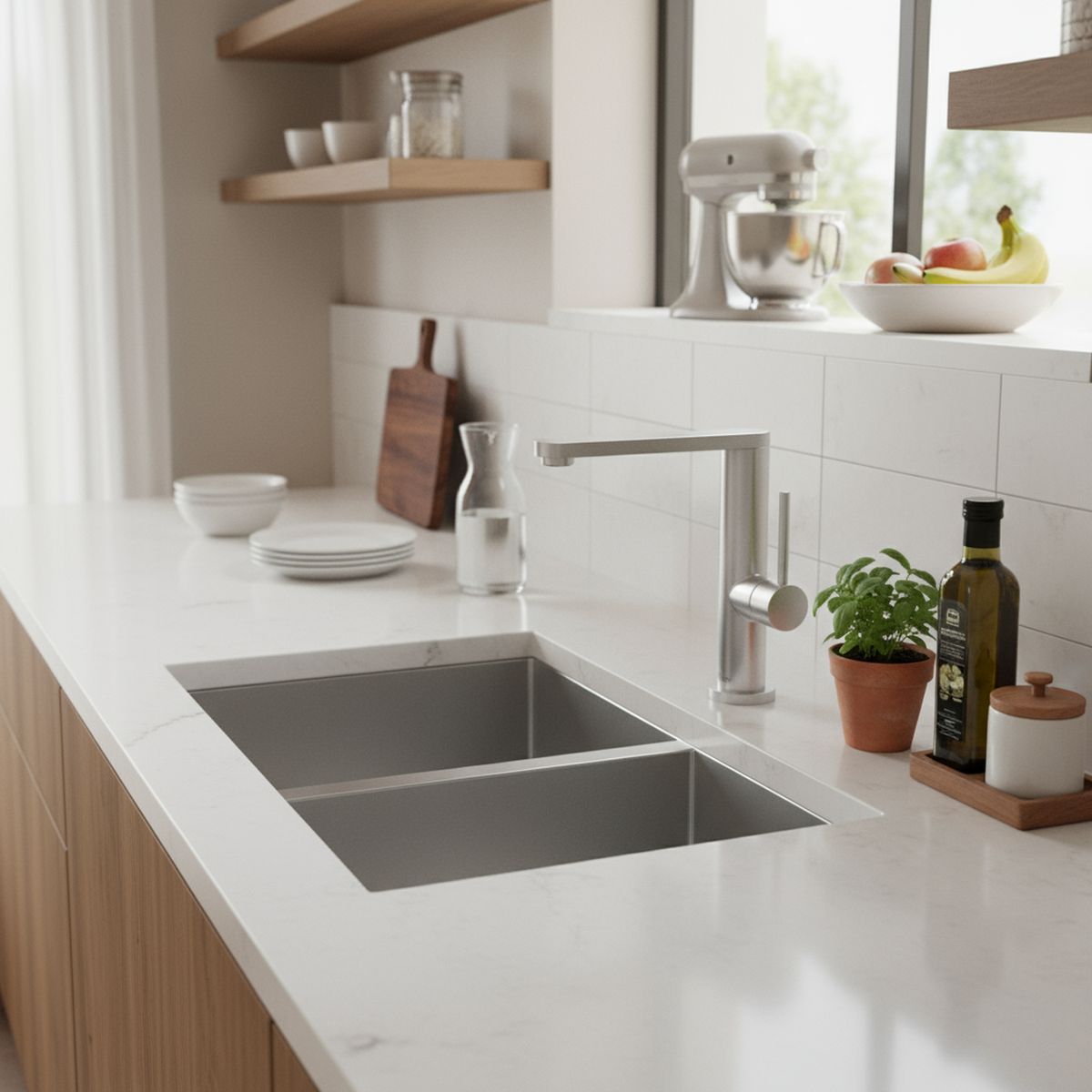 STRETTO - Monomando Lavamanos Veroli Cromado