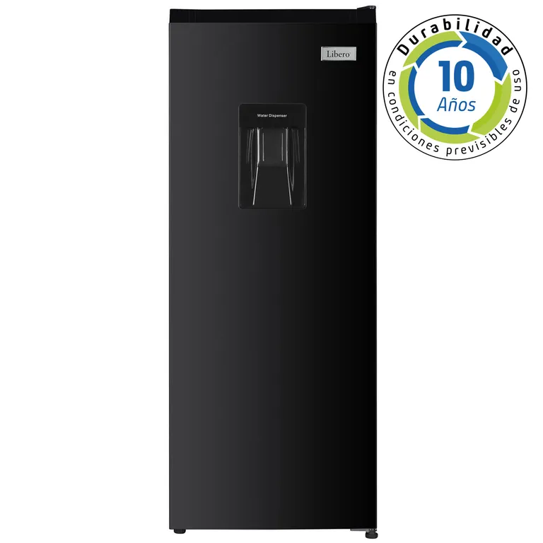 LIBERO Refrigerador Single Door Frío Directo 167 Litros Negro LFM-178DFNW