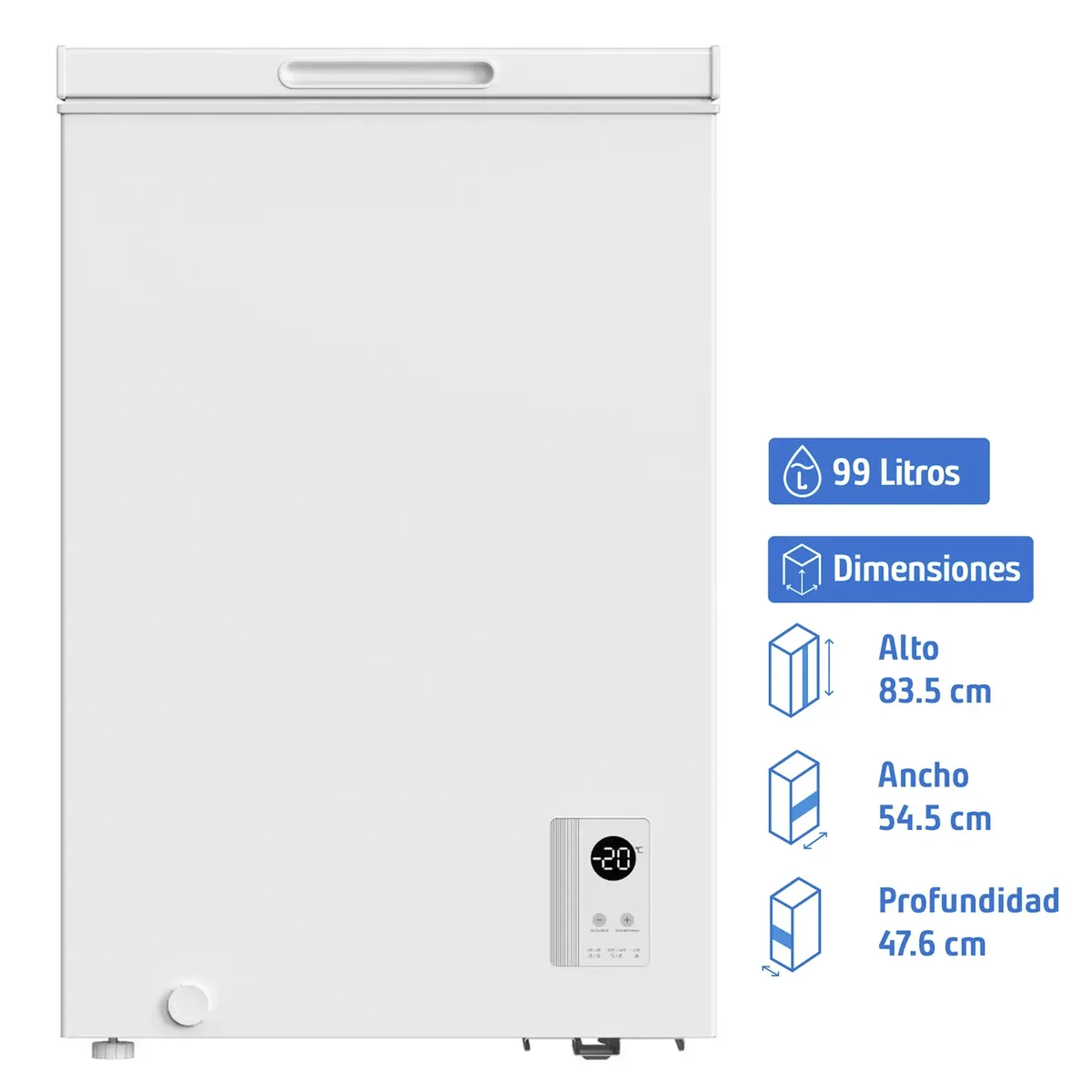 LIBERO - Freezer Horizontal 99 Litros LFH-101EC