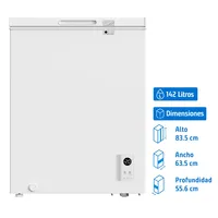 Freezer Horizontal 142 Litros LFH-151EC