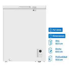 LIBERO - Freezer Horizontal 142 Litros Blanco LFH-151EC