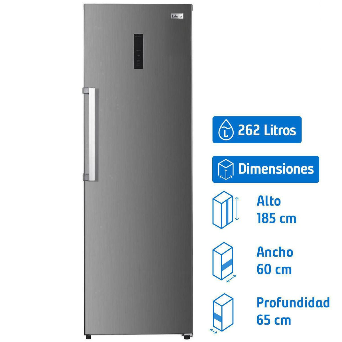 LIBERO - Freezer Vertical 262 Litros LFV-360NFI
