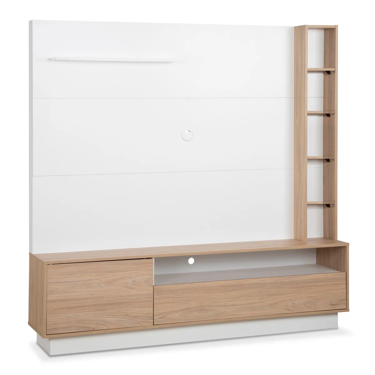 CIC - Panel TV Goya Olmo Blanco 65 " 180x179x40 cm