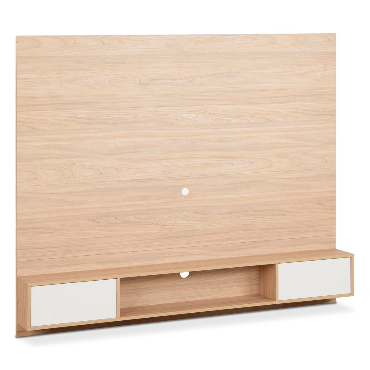 CIC - Panel TV Picasso Olmo Alpino/Blanco 75 " 180x152x23 cm