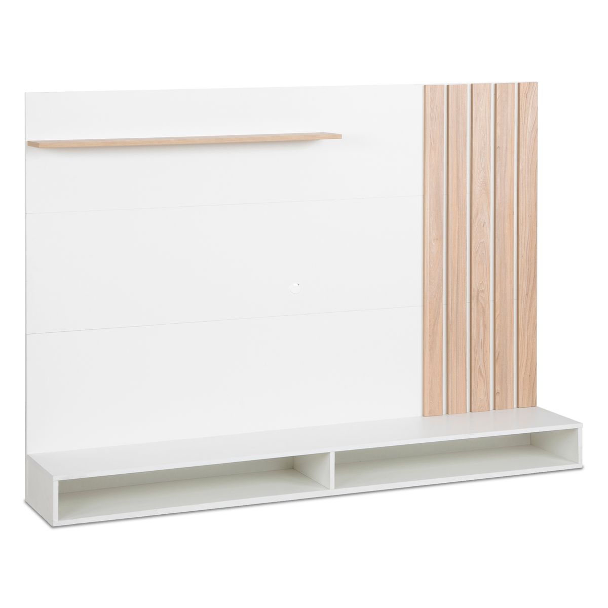 CIC - Panel TV Dalí Blanco/Olmo Alpino 70 " 180x130x24,5 cm