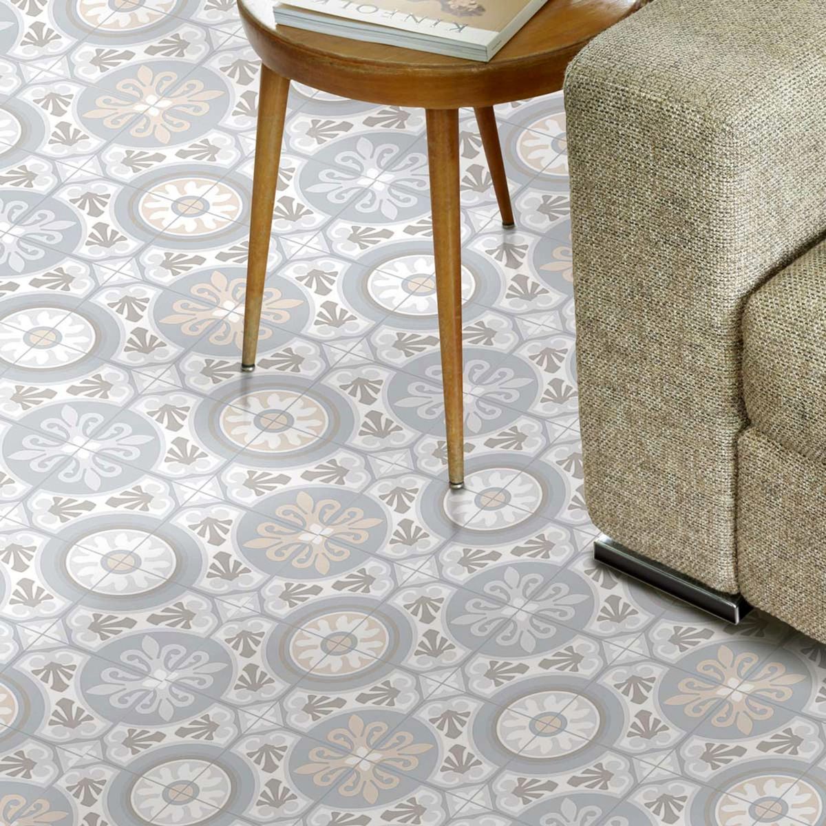 DIB - Piso Vinílico en Rollo 2 mm 2x5 m Esteem Taupe 10 m2