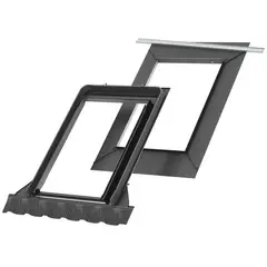 VELUX - Cerco para techo 78x98 ondulado incluye BFX