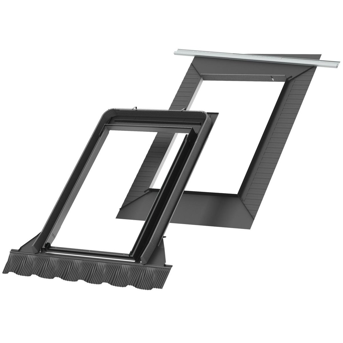 VELUX - Cerco para techo 66x118 ondulado incluye BFX