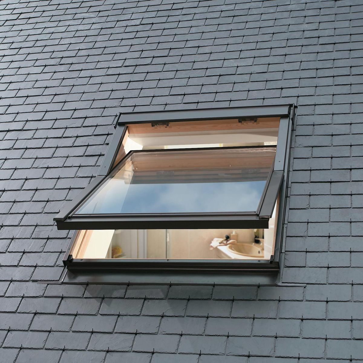 VELUX - Cerco para techo 66x118 liso incluye BFX