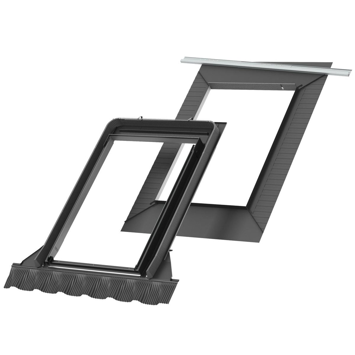 VELUX - Cerco para techo 114x118 ondulado incluye BFX